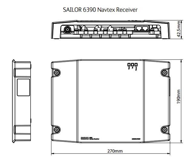 sailor_6390_navtex receiver